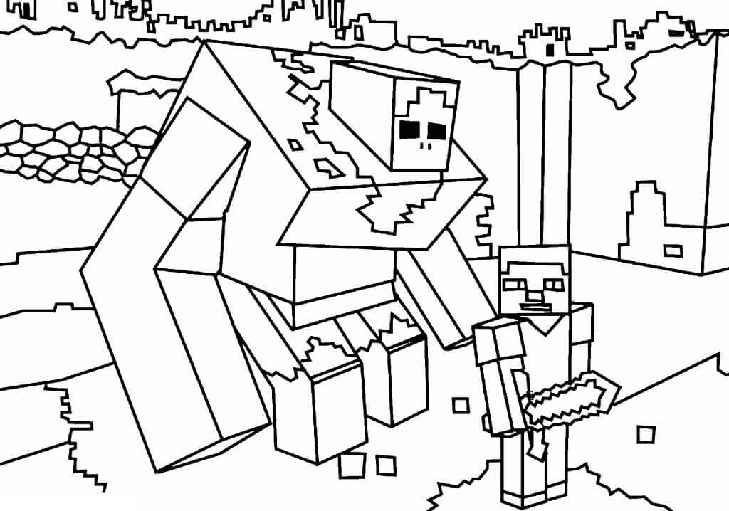 Desenho gratuito Minecraft #171161 da colecao Videogames para imprimir