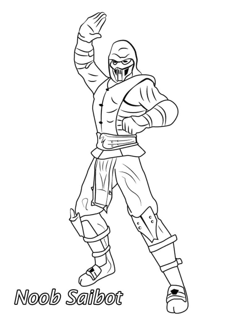 Desenho gratuito Mortal Kombat #207879 da colecao Videogames para imprimir