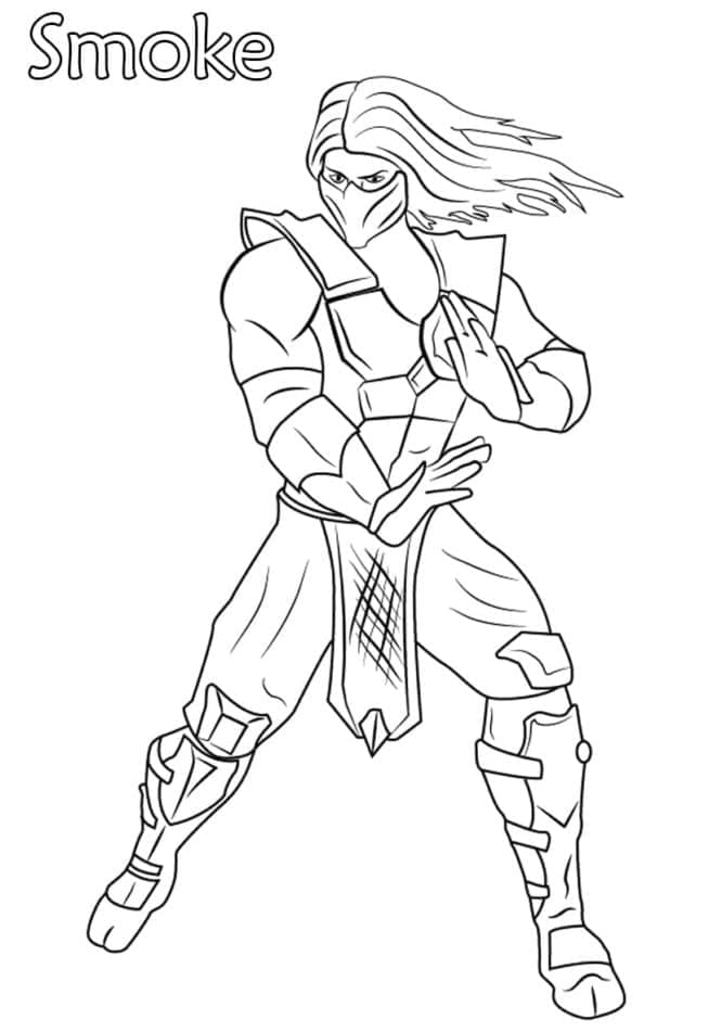 Desenho gratuito Mortal Kombat #207896 da colecao Videogames para imprimir