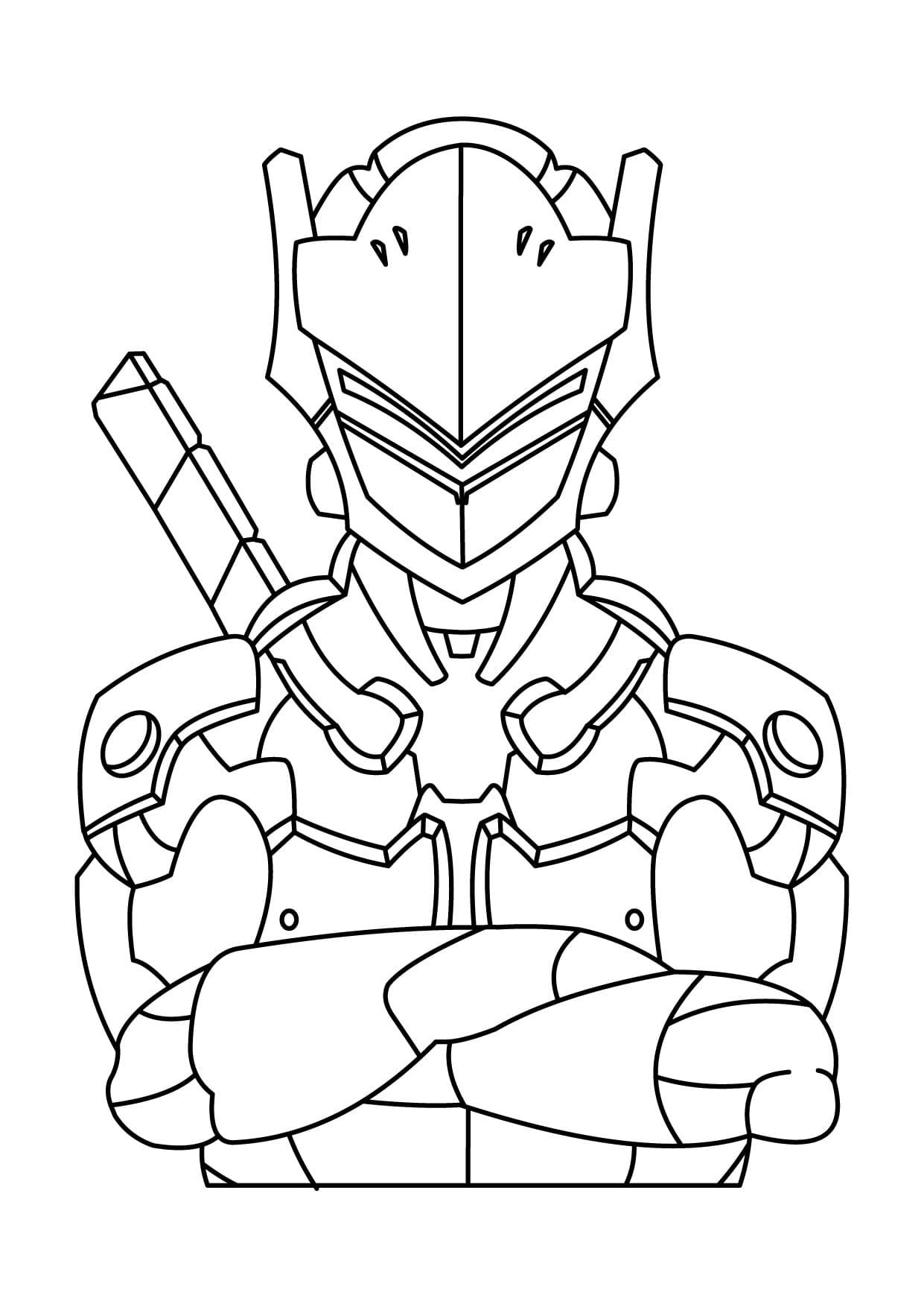Desenho gratuito Overwatch #197105 da colecao Videogames para imprimir