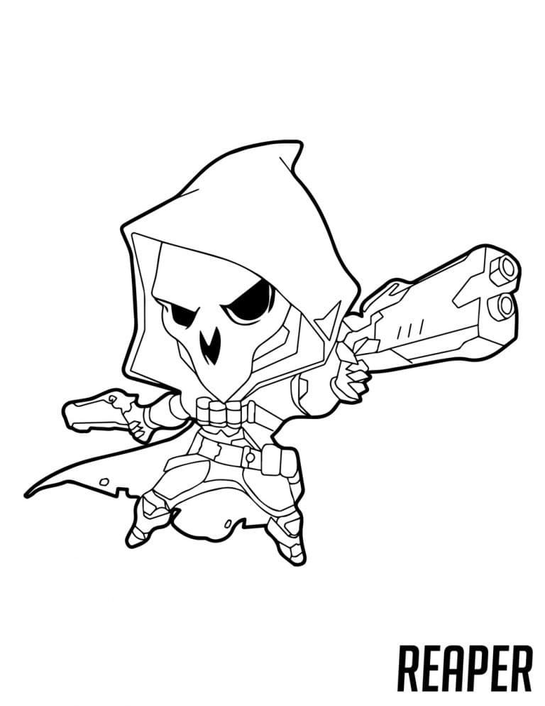 Desenho gratuito Overwatch #197108 da colecao Videogames para imprimir