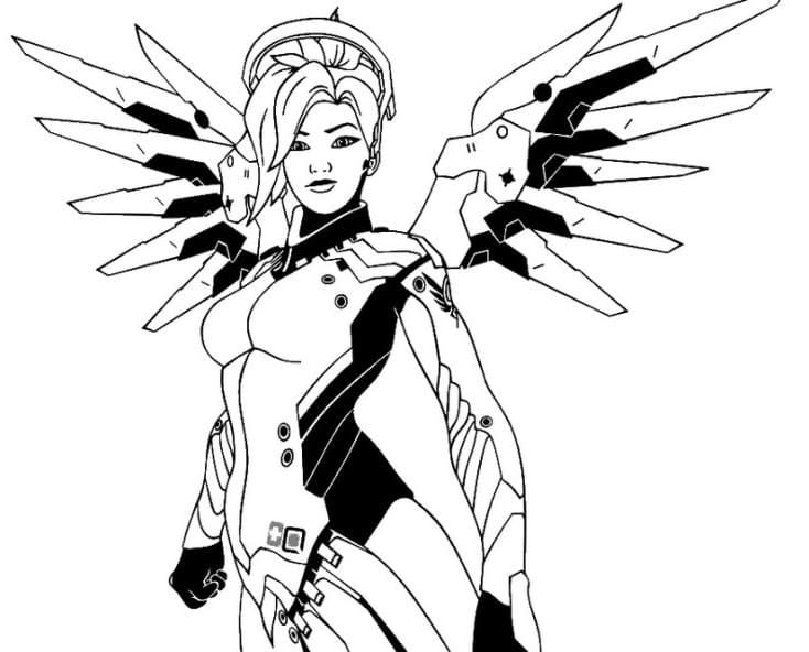 Desenho gratuito Overwatch #197109 da colecao Videogames para imprimir