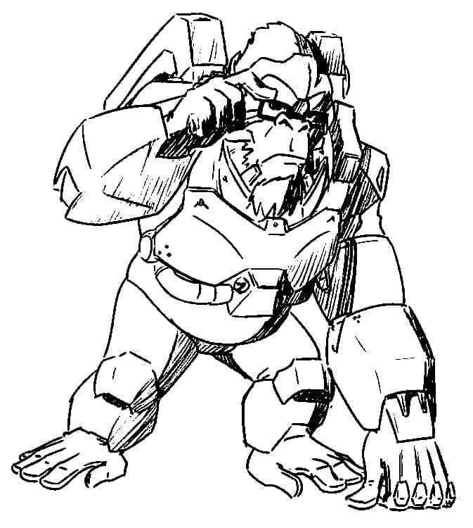 Desenho gratuito Overwatch #197132 da colecao Videogames para imprimir