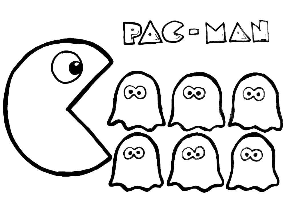 Desenho gratuito Pac-Man #207772 da colecao Videogames para imprimir