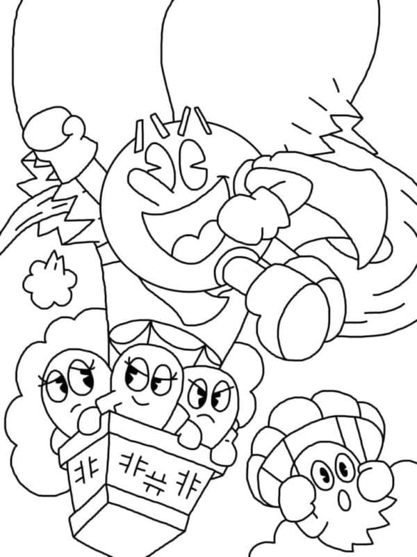 Desenho gratuito Pac-Man #207800 da colecao Videogames para imprimir