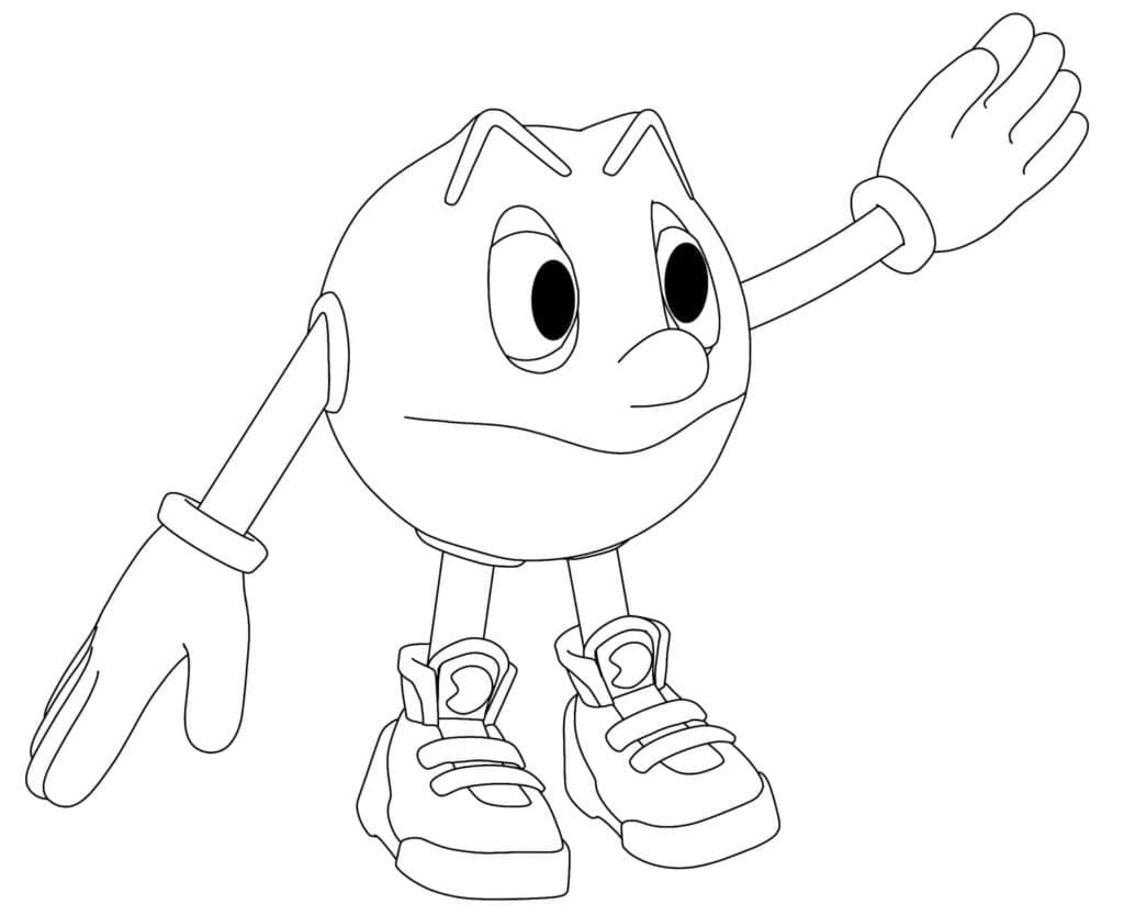 Desenho gratuito Pac-Man #207807 da colecao Videogames para imprimir
