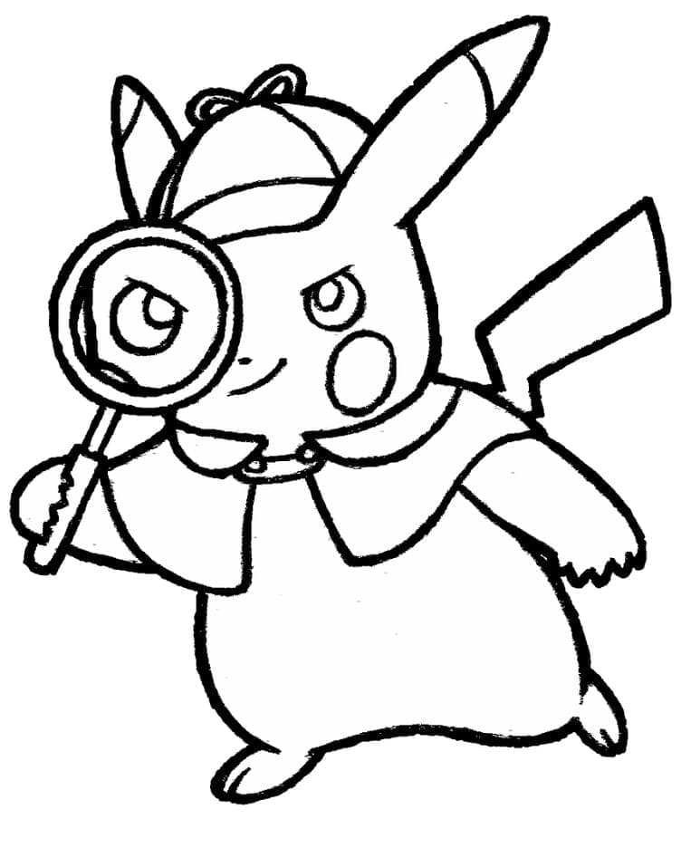 Desenho gratuito Pikachu #177210 da colecao Videogames para imprimir