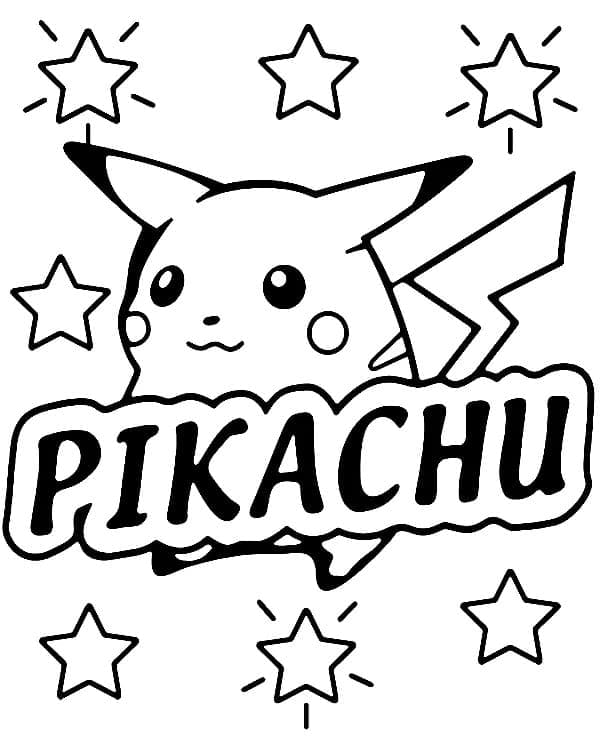Desenho gratuito Pikachu #177217 da colecao Videogames para imprimir
