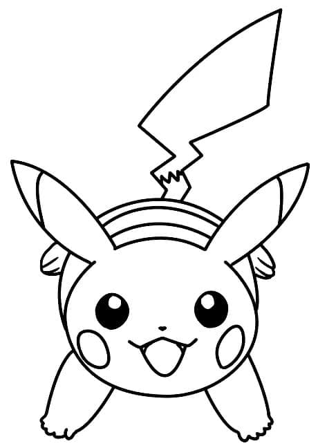 Desenho gratuito Pikachu #177240 da colecao Videogames para imprimir