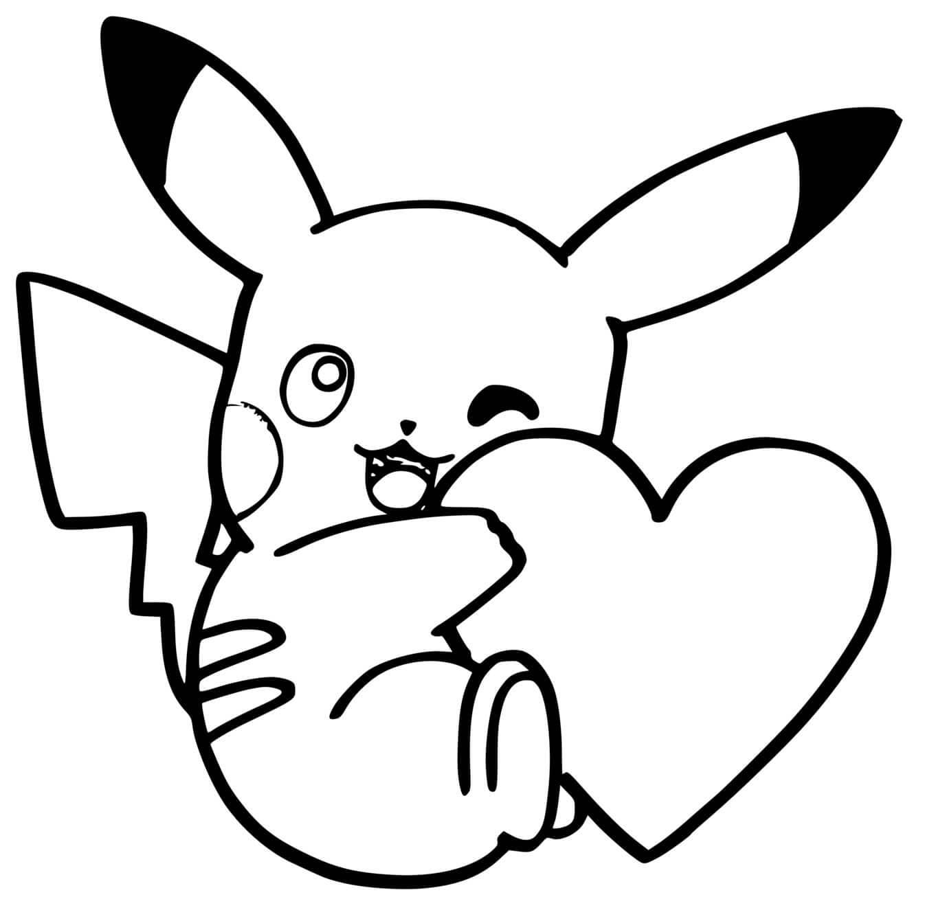 Desenho gratuito Pikachu #215394 da colecao Videogames para imprimir Desenho gratuito Pikachu #215394 da colecao Videogames para imprimir