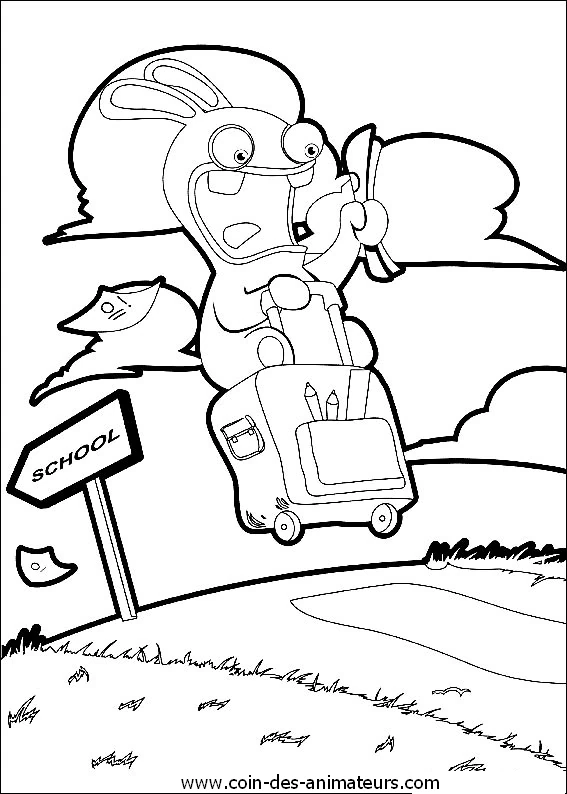 Desenho gratuito Rabbids #114733 da colecao Videogames para imprimir
