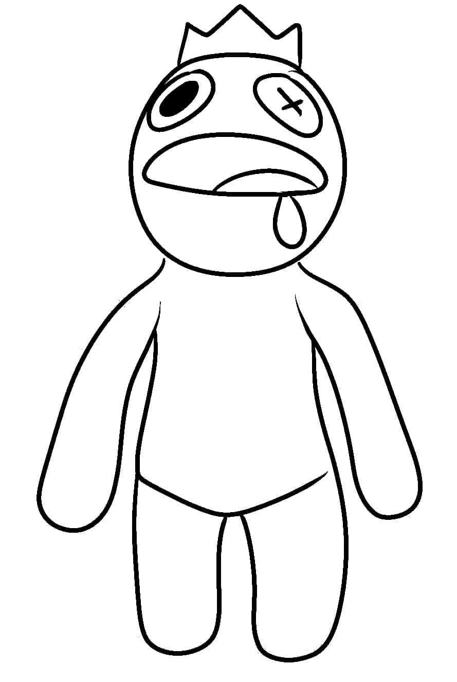 Desenho gratuito Rainbow Friends #201291 da colecao Videogames para imprimir