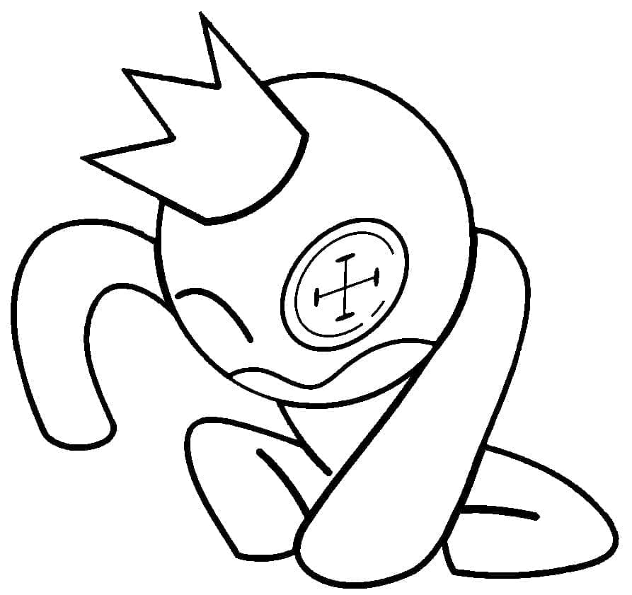 Desenho gratuito Rainbow Friends #201294 da colecao Videogames para imprimir