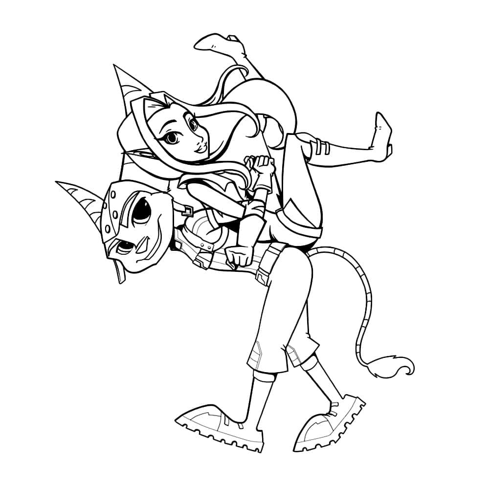 Desenho gratuito Ratchet e Clank #204602 da colecao Videogames para imprimir Desenho gratuito Ratchet e Clank #204602 da colecao Videogames para imprimir