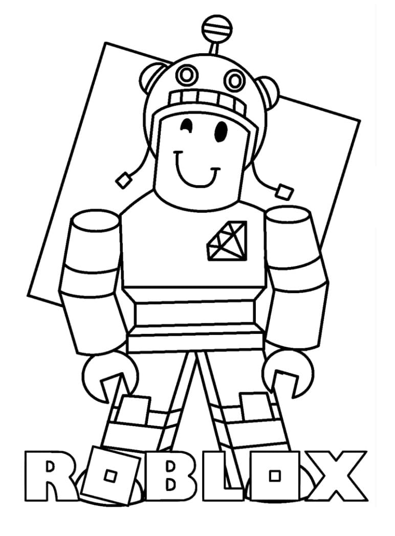 Desenho gratuito Roblox #170254 da colecao Videogames para imprimir