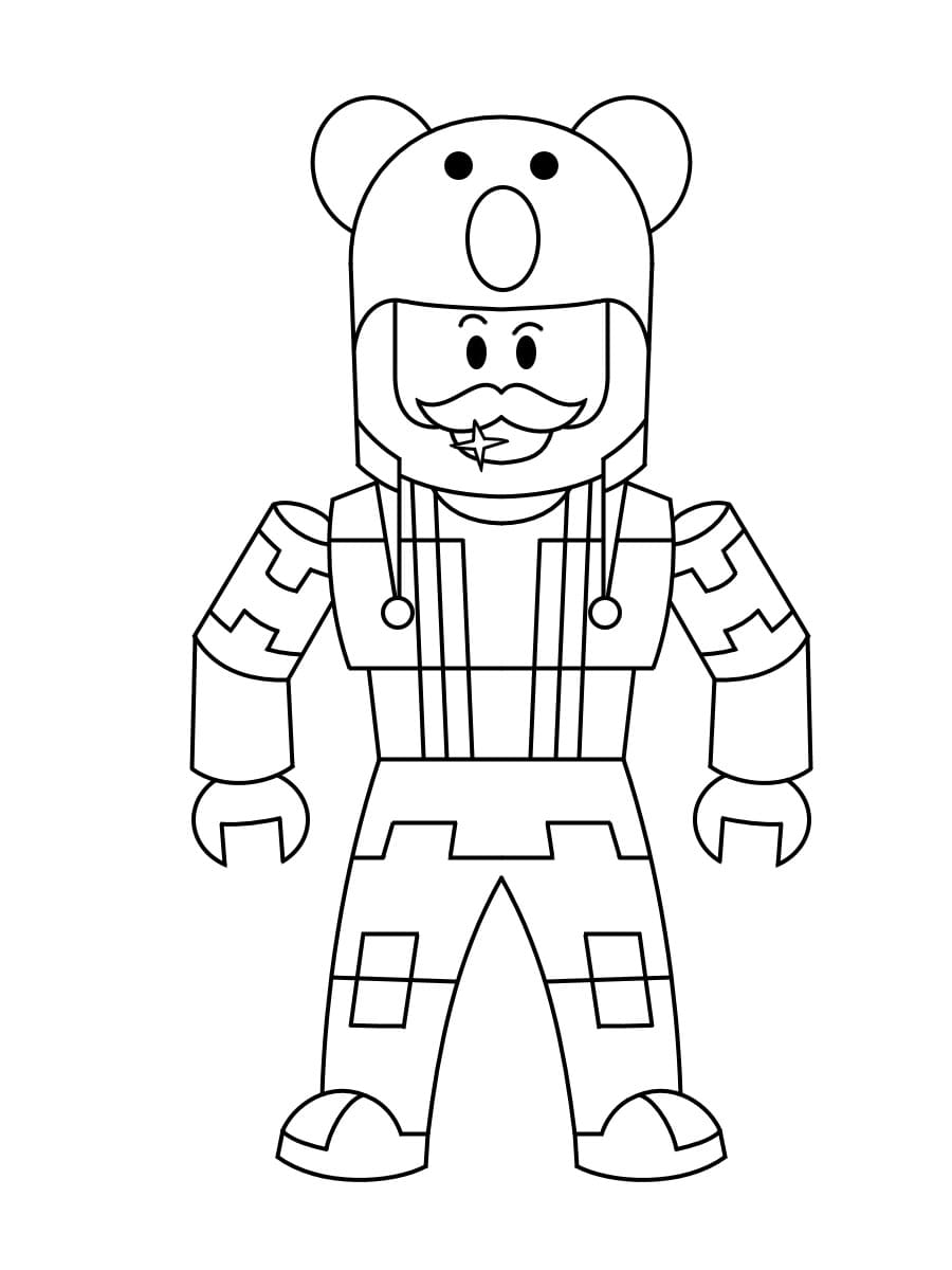 Desenho gratuito Roblox #170261 da colecao Videogames para imprimir