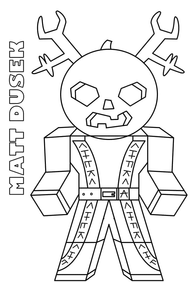 Desenho gratuito Roblox #174411 da colecao Videogames para imprimir