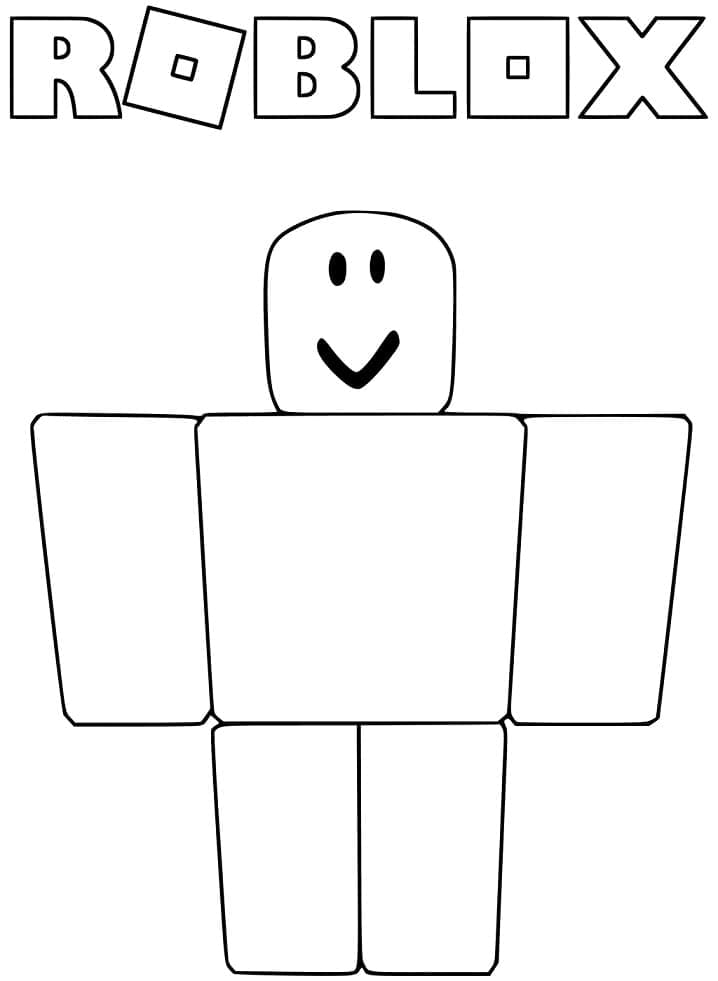 Desenho gratuito Roblox #174430 da colecao Videogames para imprimir