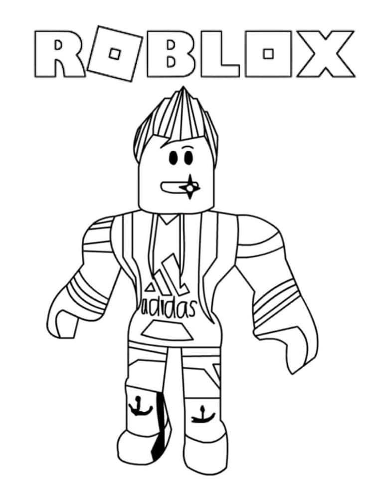 Desenho gratuito Roblox #214719 da colecao Videogames para imprimir