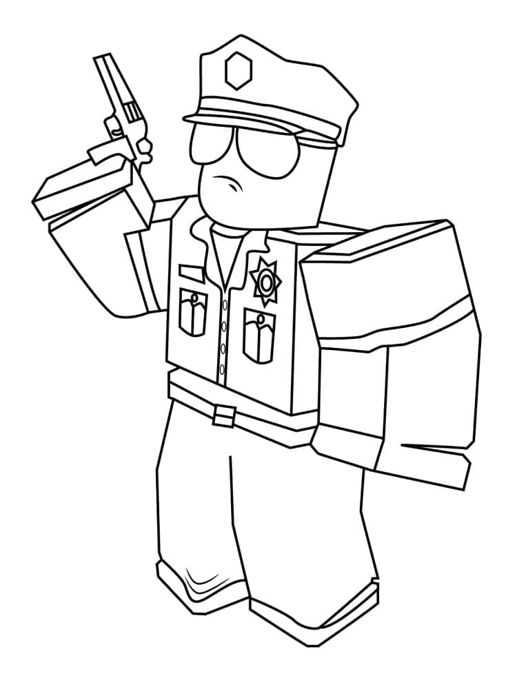 Desenho gratuito Roblox #214729 da colecao Videogames para imprimir