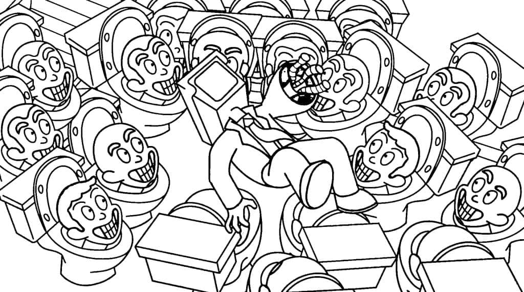 Desenho gratuito Skibidi Toilet #214846 da colecao Videogames para imprimir Desenho gratuito Skibidi Toilet #214846 da colecao Videogames para imprimir