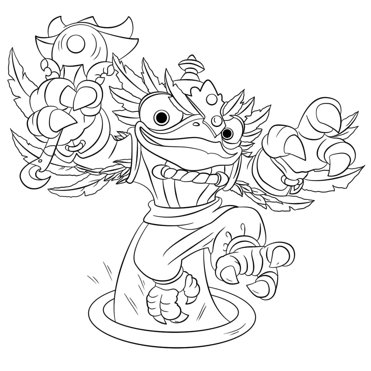 Desenho gratuito Skylanders #195301 da colecao Videogames para imprimir