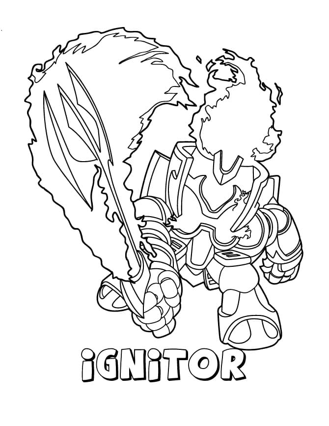 Desenho gratuito Skylanders #195303 da colecao Videogames para imprimir