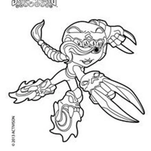 Página para colorir: Skylanders (Videogames) #43548 - Páginas para Colorir Imprimíveis Gratuitamente