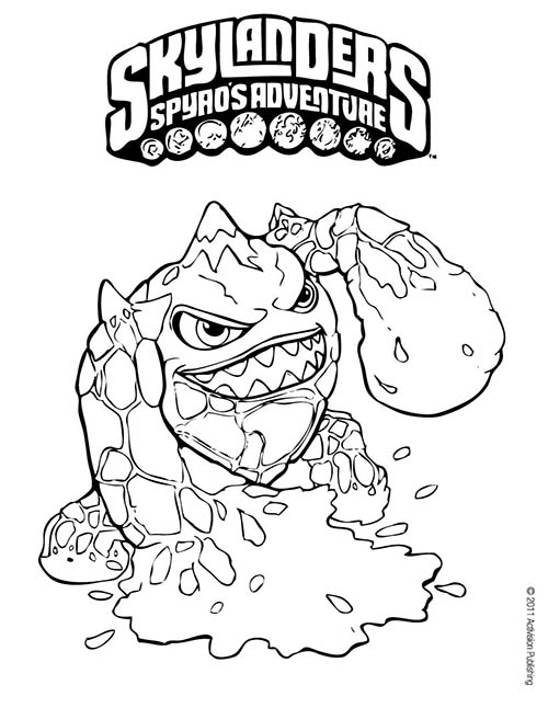 Desenho gratuito Skylanders #43561 da colecao Videogames para imprimir