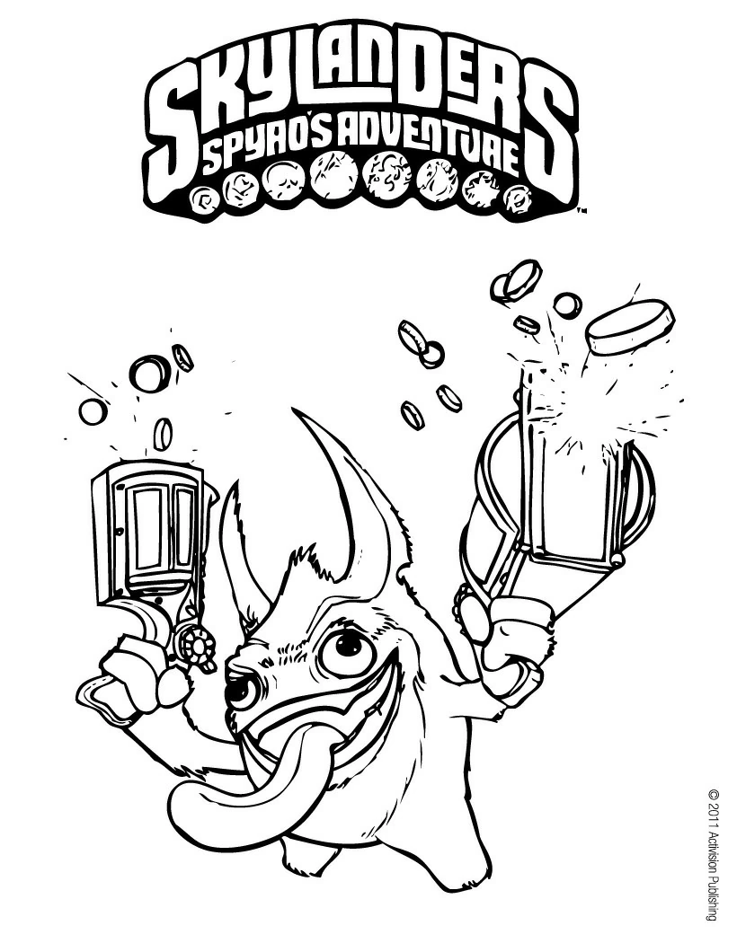 Desenho gratuito Skylanders #43583 da colecao Videogames para imprimir Desenho gratuito Skylanders #43583 da colecao Videogames para imprimir
