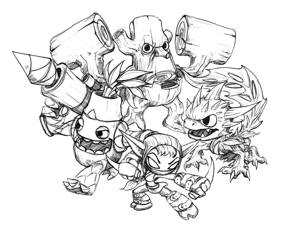 Desenho gratuito Skylanders #43611 da colecao Videogames para imprimir Desenho gratuito Skylanders #43611 da colecao Videogames para imprimir