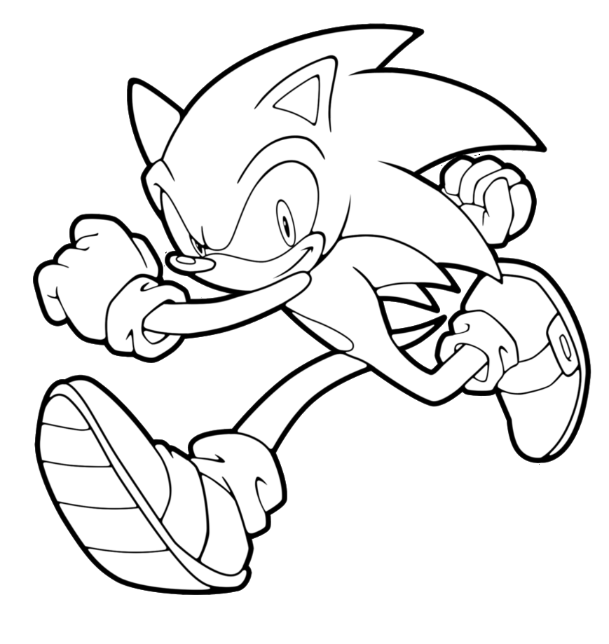 Desenho gratuito Sonic #153828 da colecao Videogames para imprimir