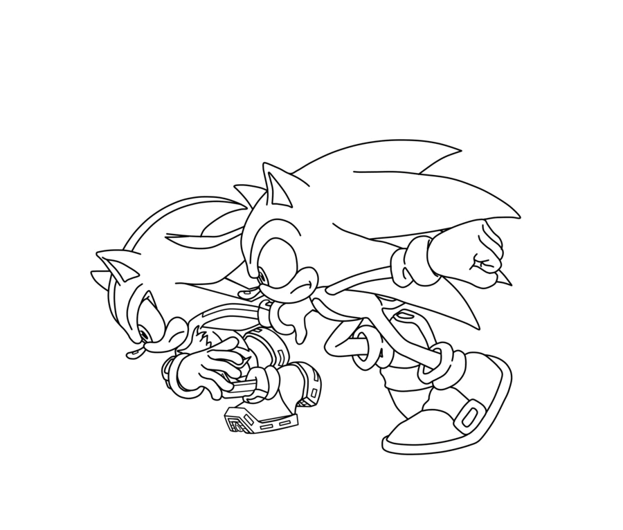 Desenho gratuito Sonic #153919 da colecao Videogames para imprimir