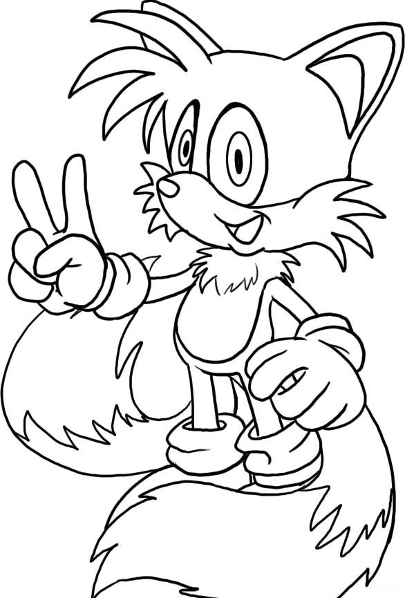 Desenho gratuito Sonic #153936 da colecao Videogames para imprimir