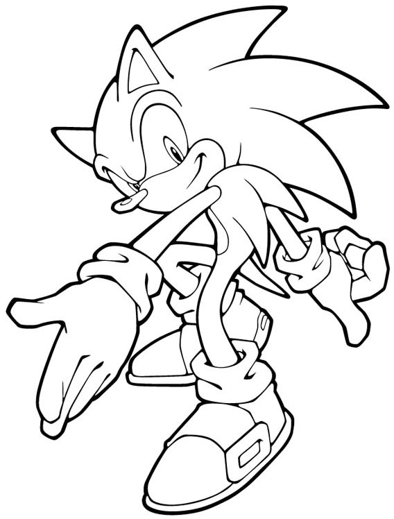 Desenho gratuito Sonic #153939 da colecao Videogames para imprimir