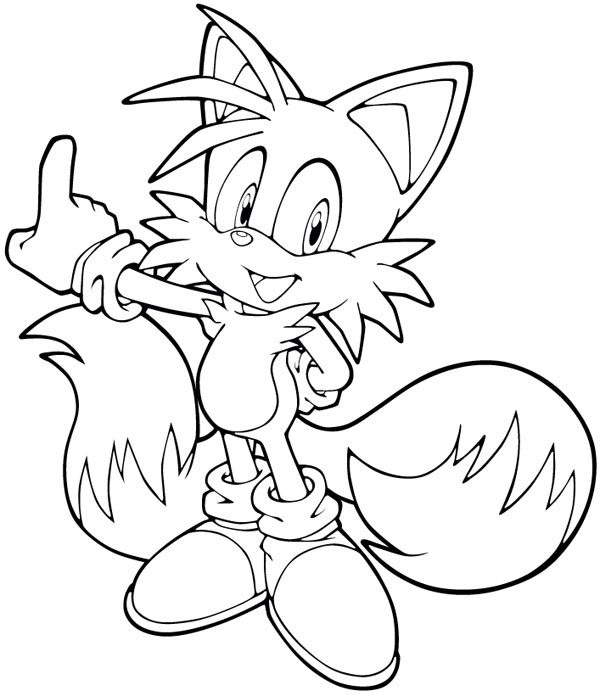 Desenho gratuito Sonic #153982 da colecao Videogames para imprimir