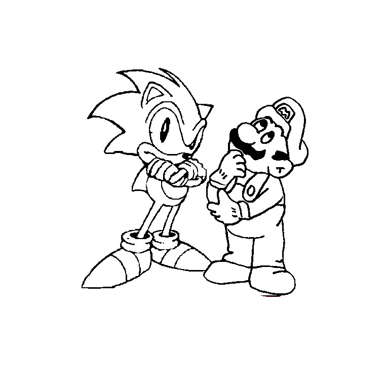 Desenho gratuito Sonic #153999 da colecao Videogames para imprimir