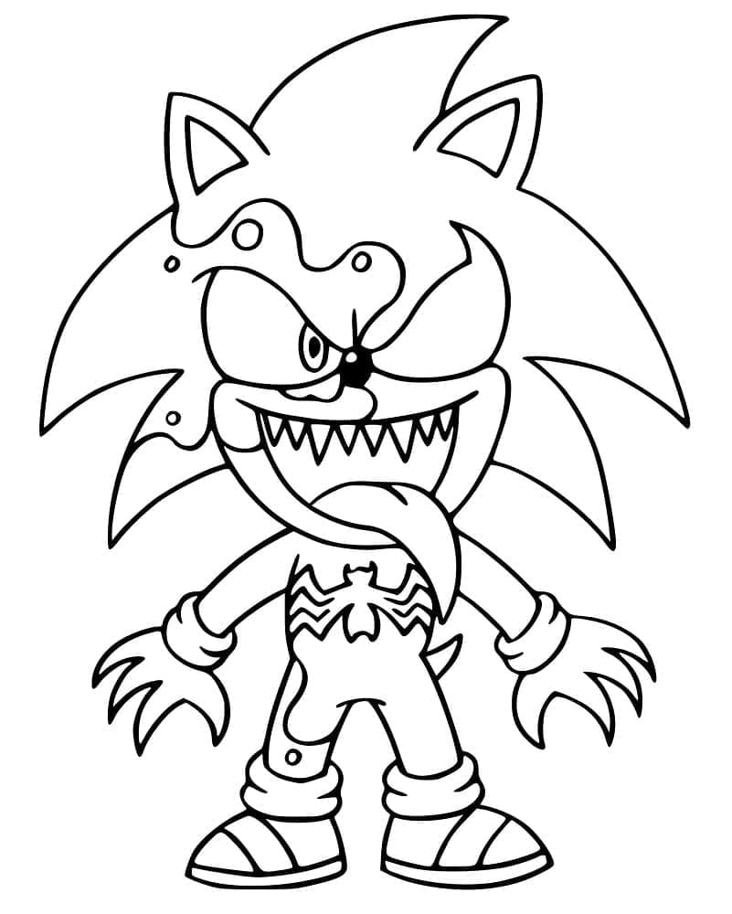 Desenho gratuito Sonic #180849 da colecao Videogames para imprimir