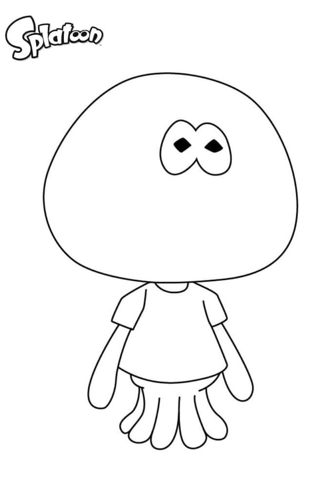 Desenho gratuito Splatoon #186111 da colecao Videogames para imprimir