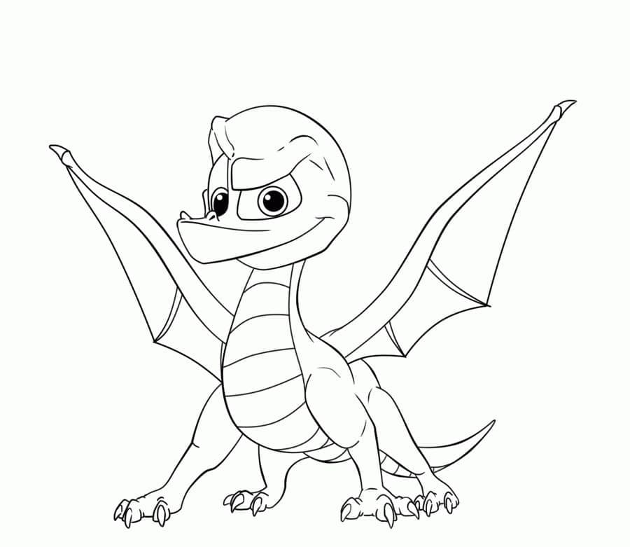Desenho gratuito Spyro #205134 da colecao Videogames para imprimir