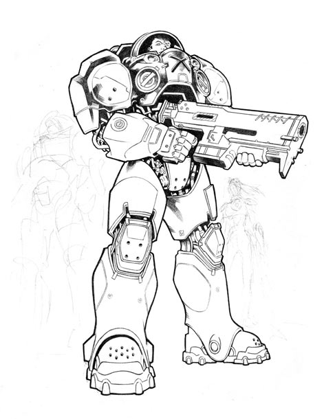 Desenho gratuito StarCraft #121472 da colecao Videogames para imprimir