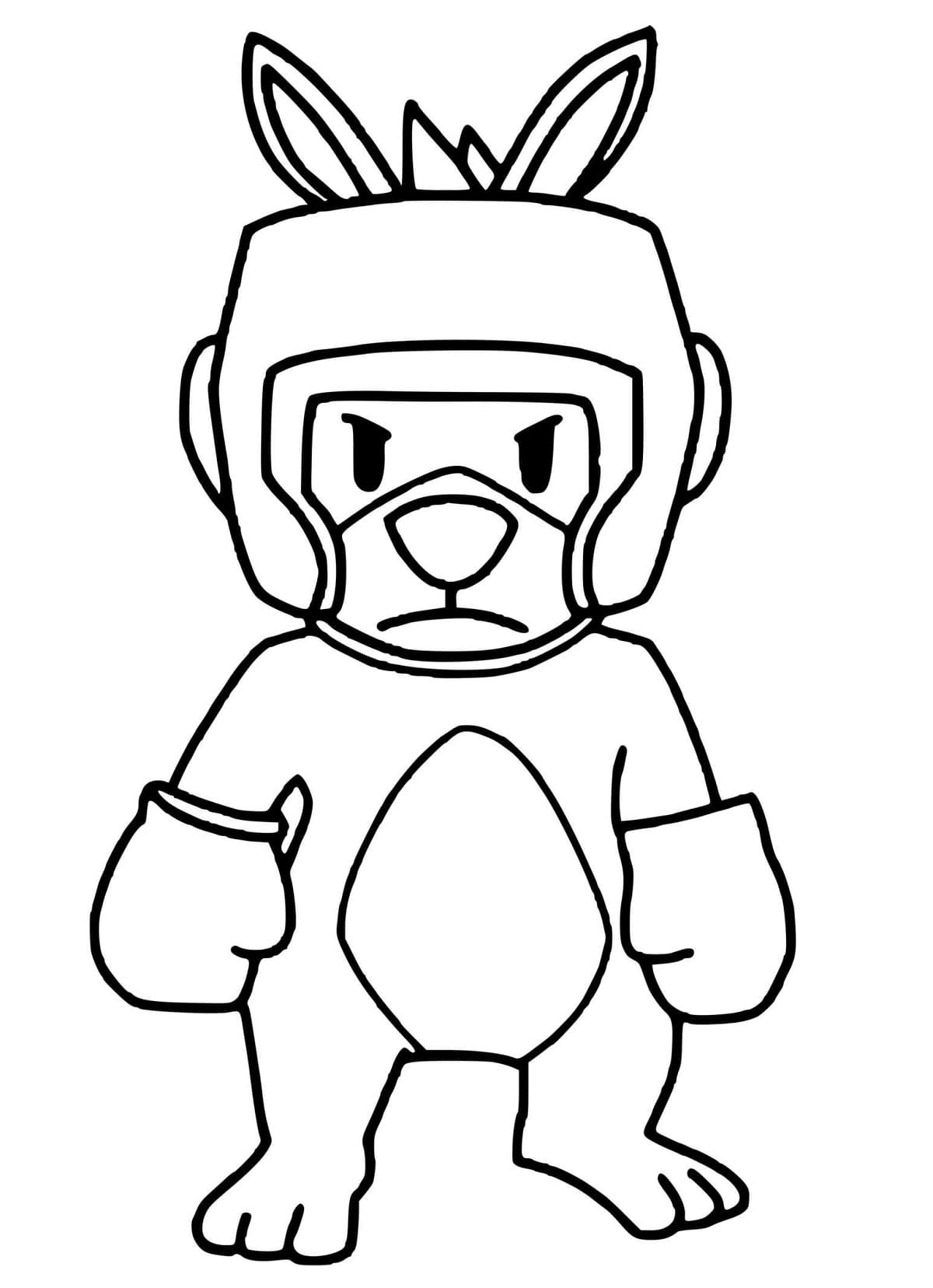 Desenho gratuito Stumble Guys #215589 da colecao Videogames para imprimir