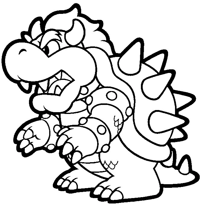 Desenho gratuito Super Mario Bros #153570 da colecao Videogames para imprimir