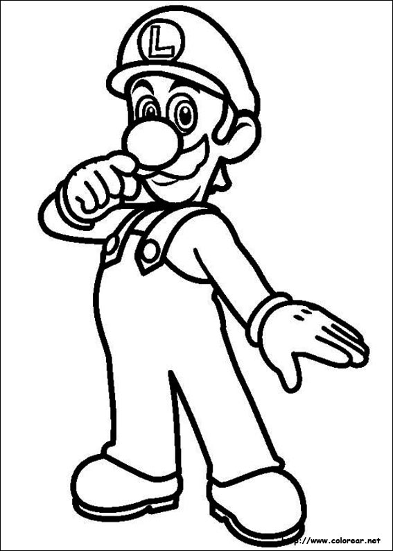 Desenho gratuito Super Mario Bros #153647 da colecao Videogames para imprimir