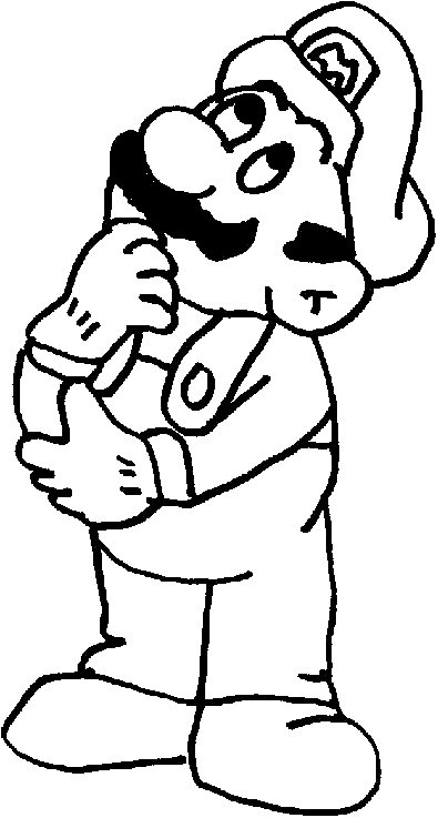 Desenho gratuito Super Mario Bros #153778 da colecao Videogames para imprimir