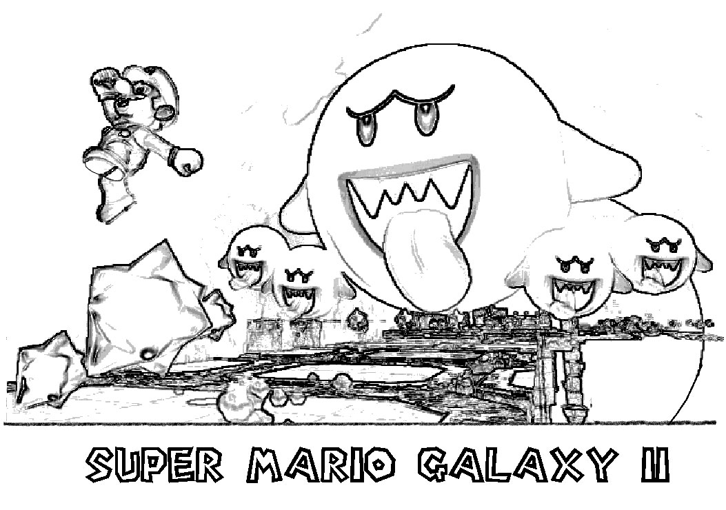 Desenho gratuito Super Mario Bros #153782 da colecao Videogames para imprimir