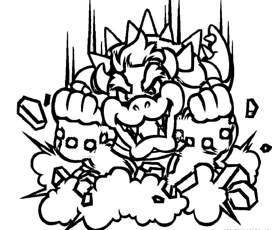 Desenho gratuito Super Mario Bros #153792 da colecao Videogames para imprimir