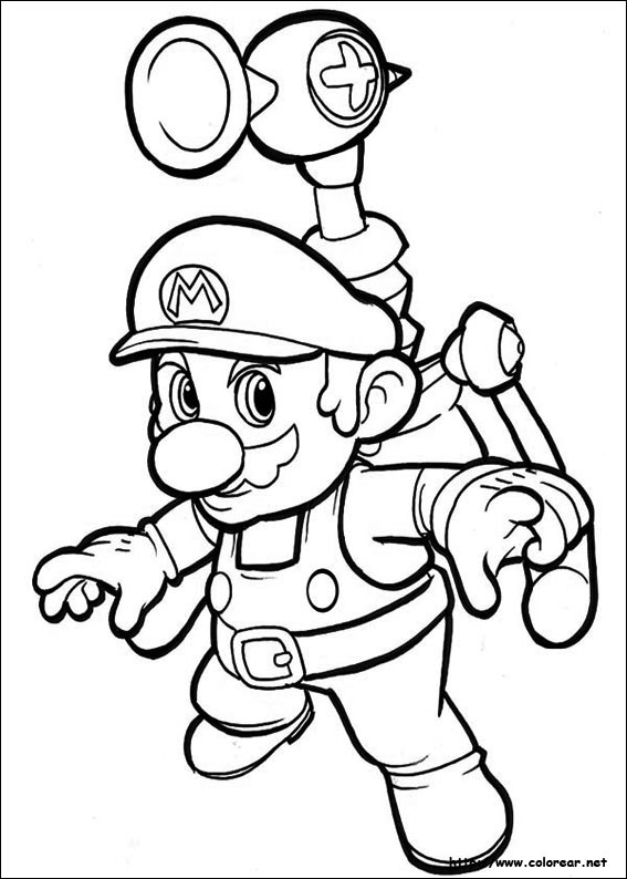 Desenho gratuito Super Mario Bros #153794 da colecao Videogames para imprimir