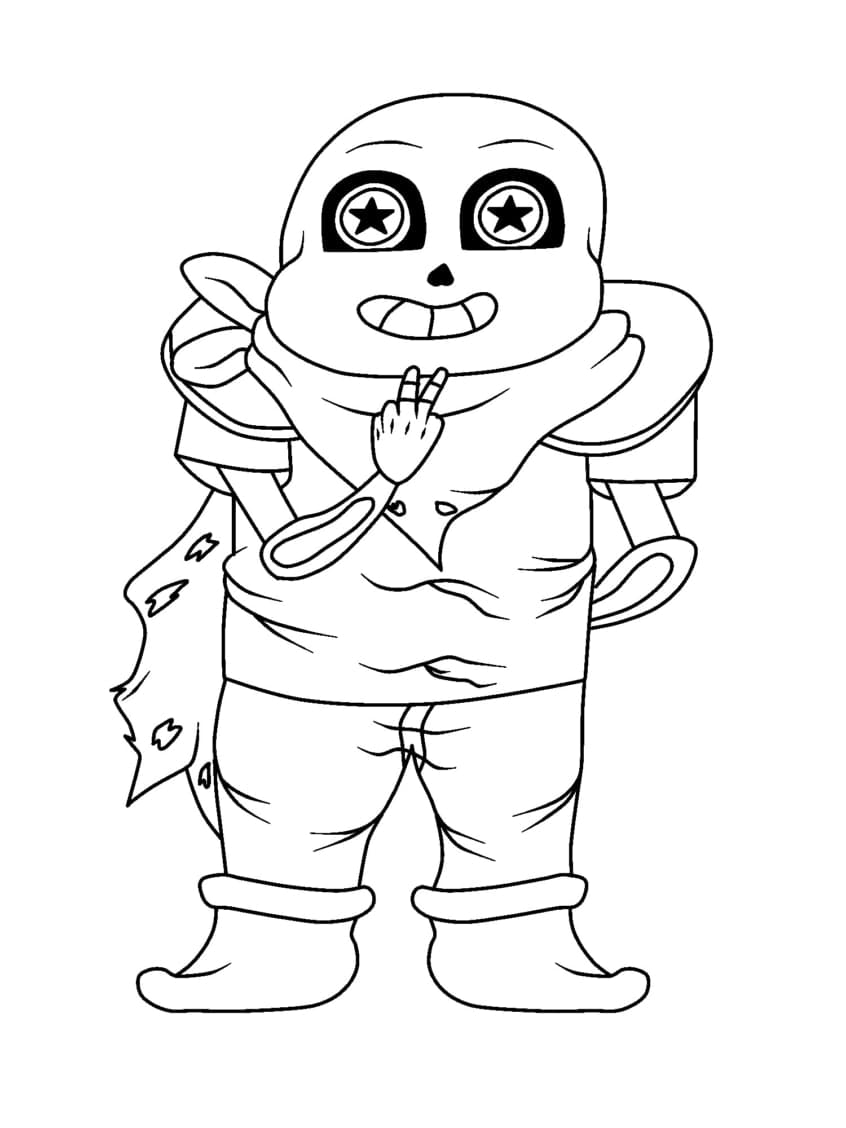 Desenho gratuito Undertale #213596 da colecao Videogames para imprimir