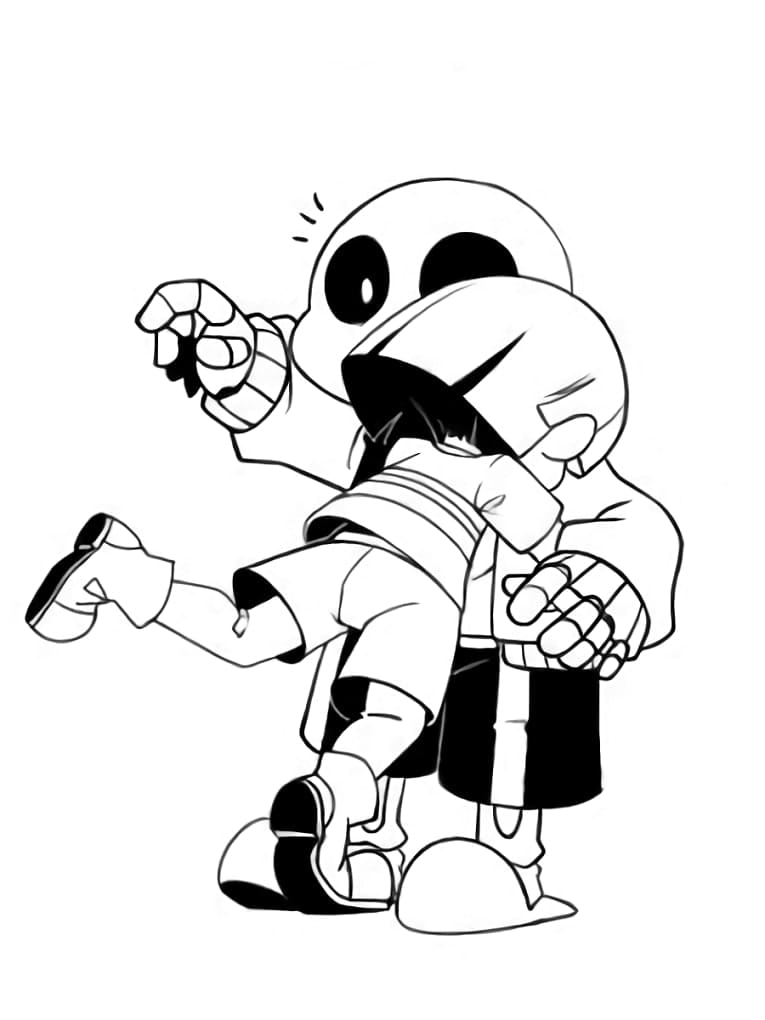 Desenho gratuito Undertale #213600 da colecao Videogames para imprimir